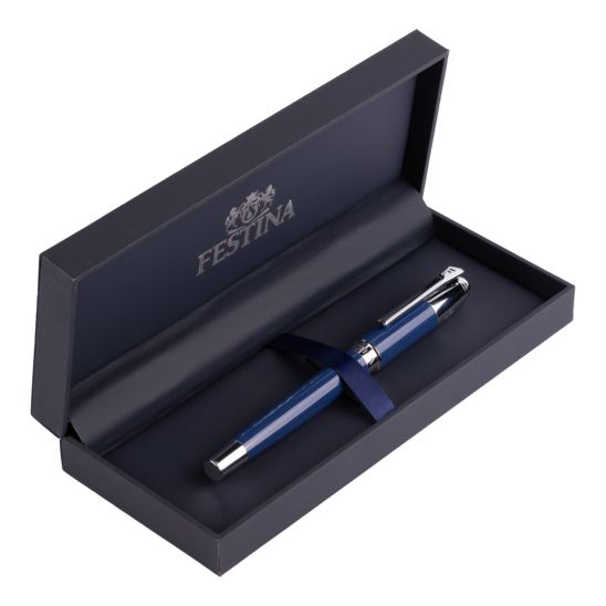 Penna Uomo Festina Acciaio Blu Stilografica FWS2109/L