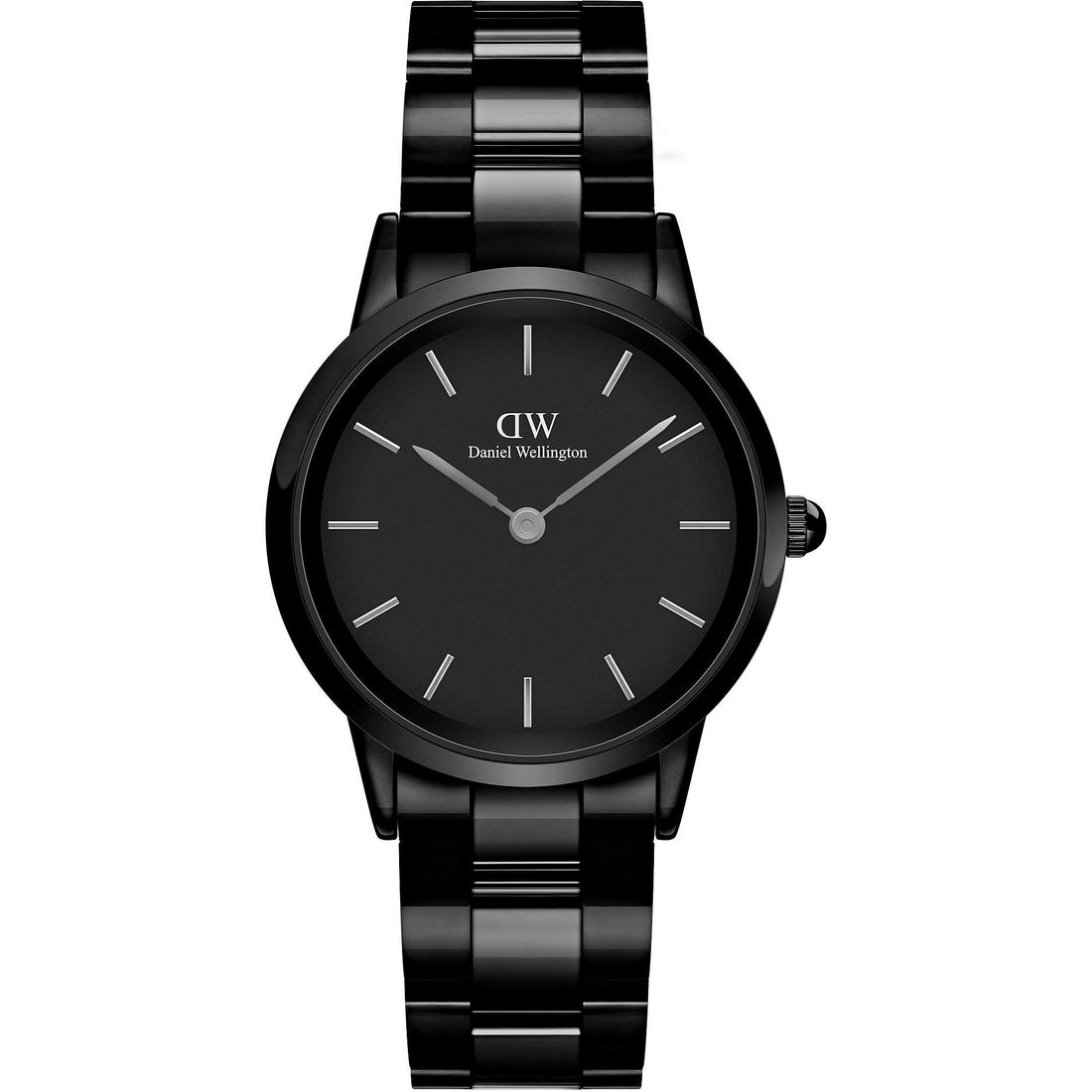 Orologio Donna Daniel Wellington Quarzo Solo Tempo Ceramica Nero 28 mm DW00100415