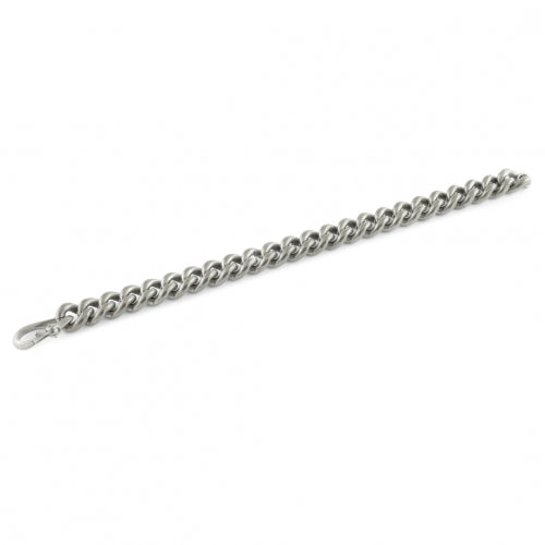 Bracciale Donna Unoaerre Bronzo Lucido Argentato Catena Groumette 484623