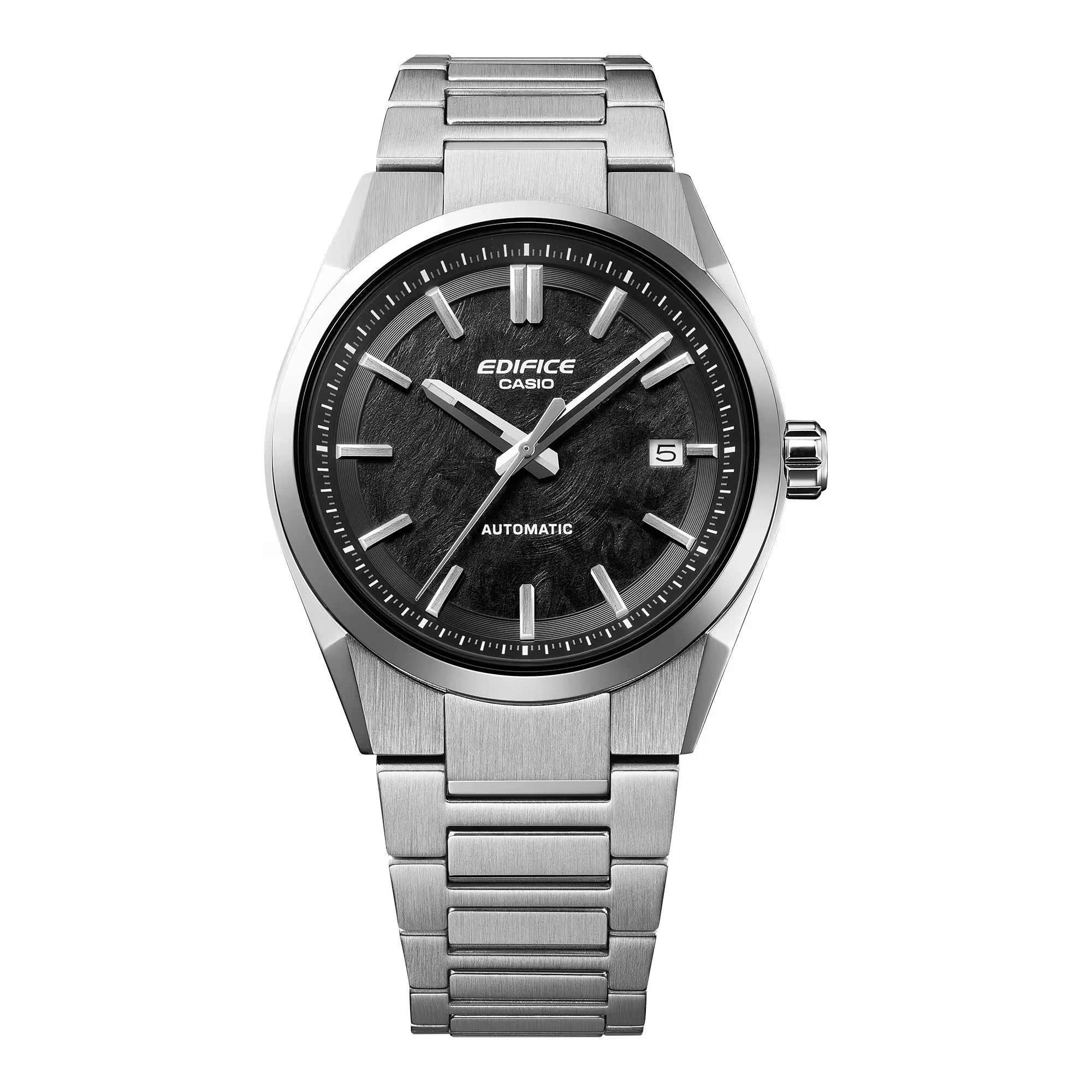 Orologio Uomo Casio Edifice Acciaio Nero Automatico EFK-110D-1AER