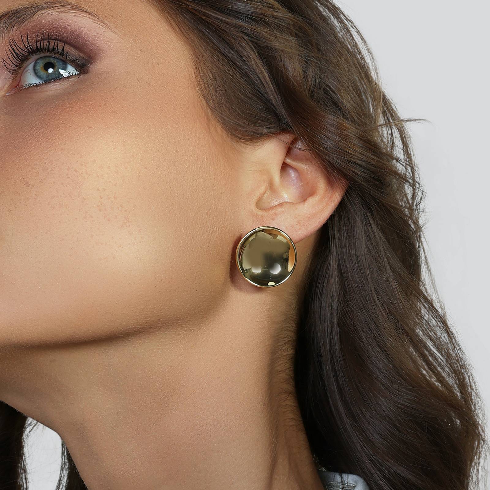 Orecchini Cerchio  Donna Unoaerre 1AR Bronzo Dorato 581472