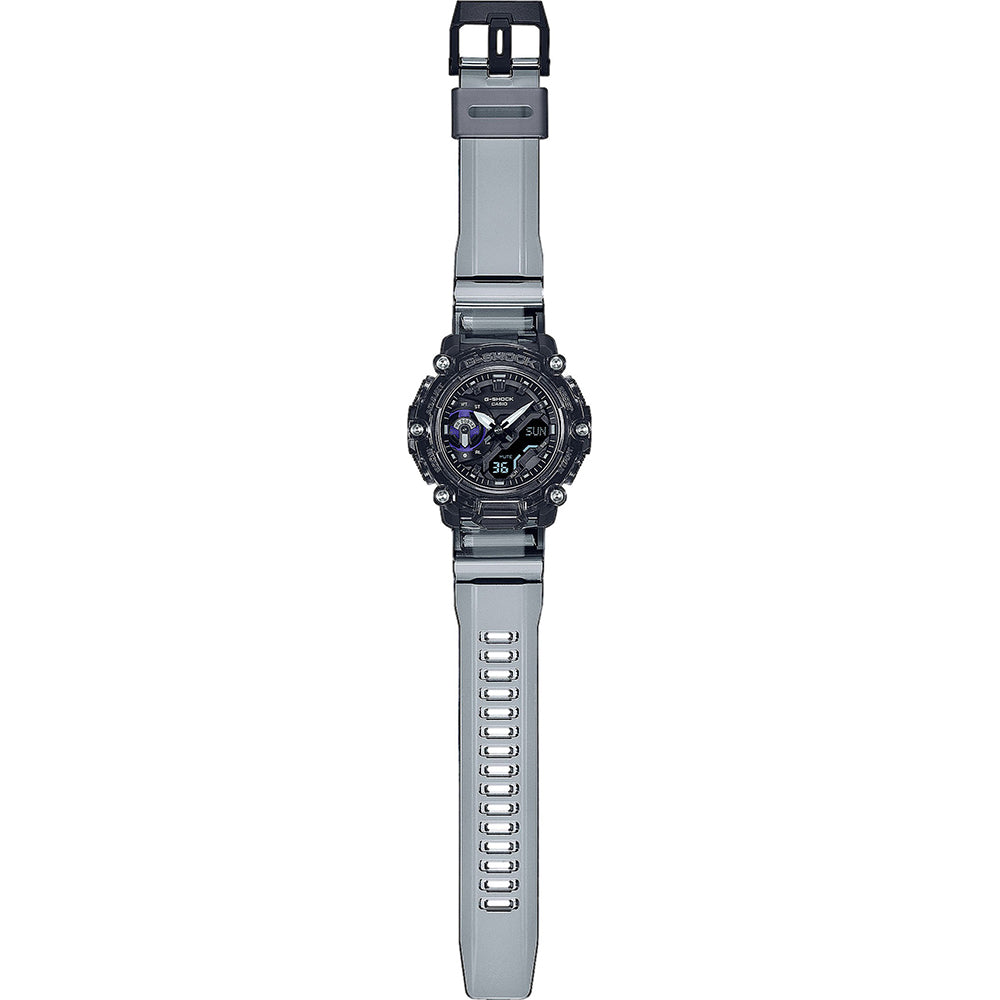 Orologio Uomo Casio G-Shock Gomma Nero Analogico Digitale GA-2200SKL-8AER