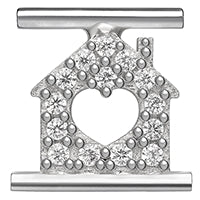 Ciondoli Donna Eleonora Giordani Argento casa Zirconi EG0031