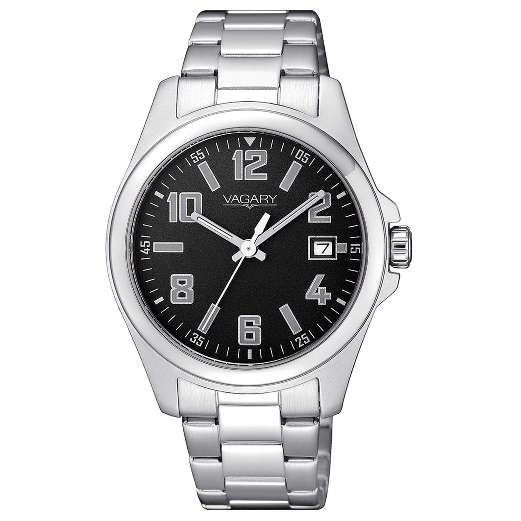 Orologio Unisex Vagary Acciaio Bianco Quarzo Solo Tempo Data IB7-619-51