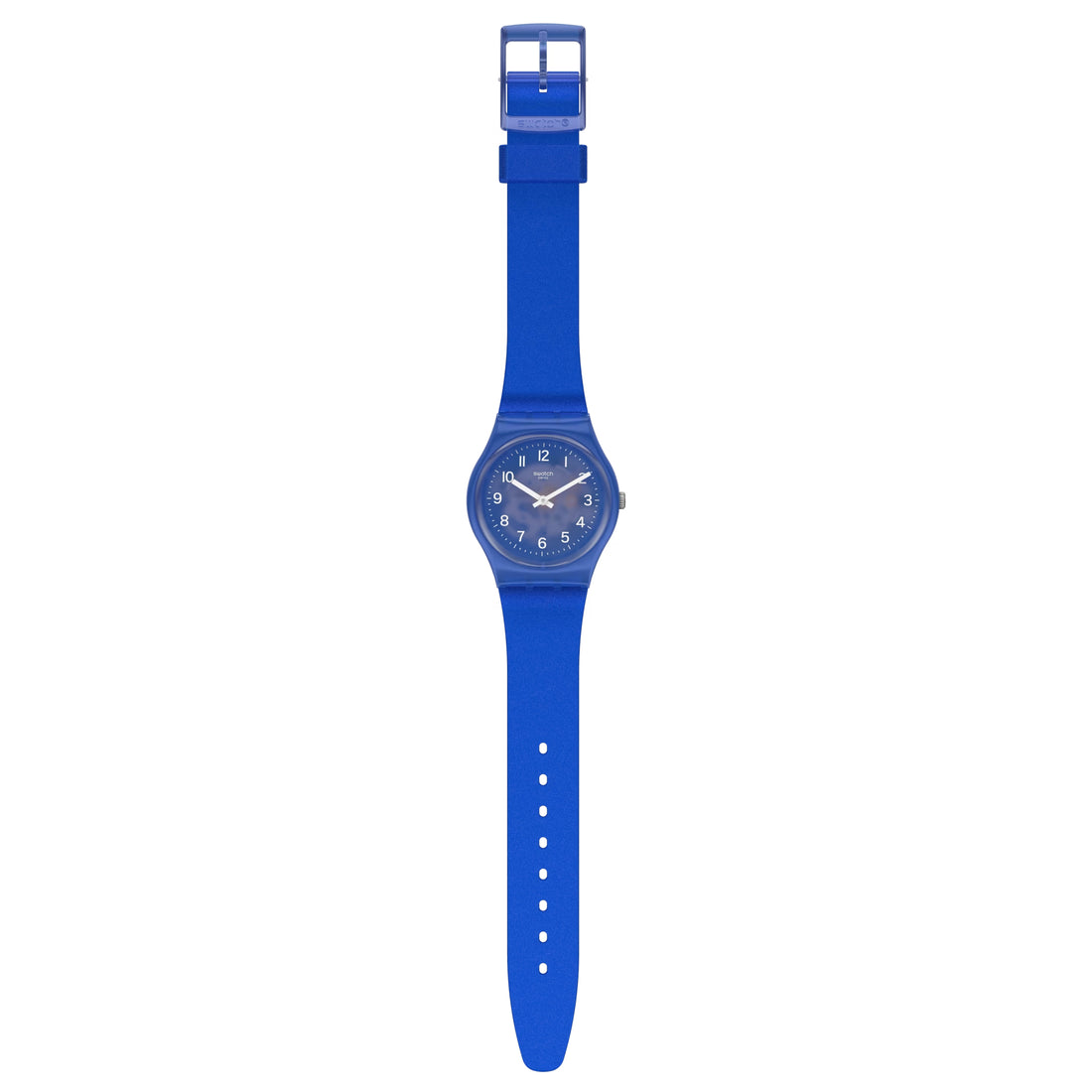 Orologio Unisex Bambino Swatch Blurry Blue Quarzo Scheletrato GL124