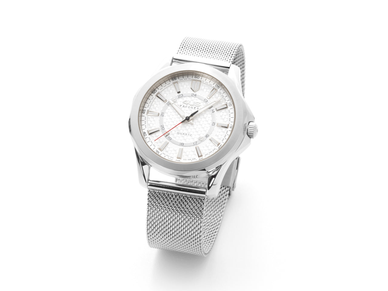 Orologio Uomo 4US Cesare Paciotti Acciaio Quarzo Bianco T4LS349