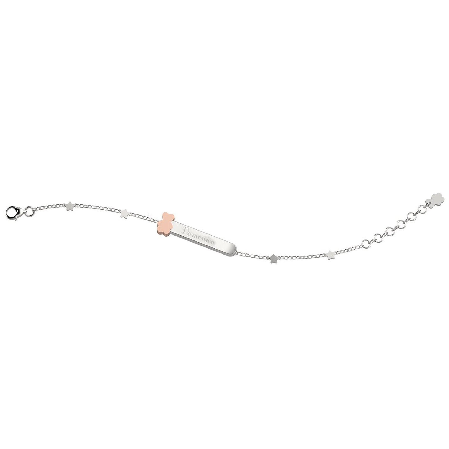 Bracciale Bambina Nanàn Argento 925 Personalizzato NAN0197