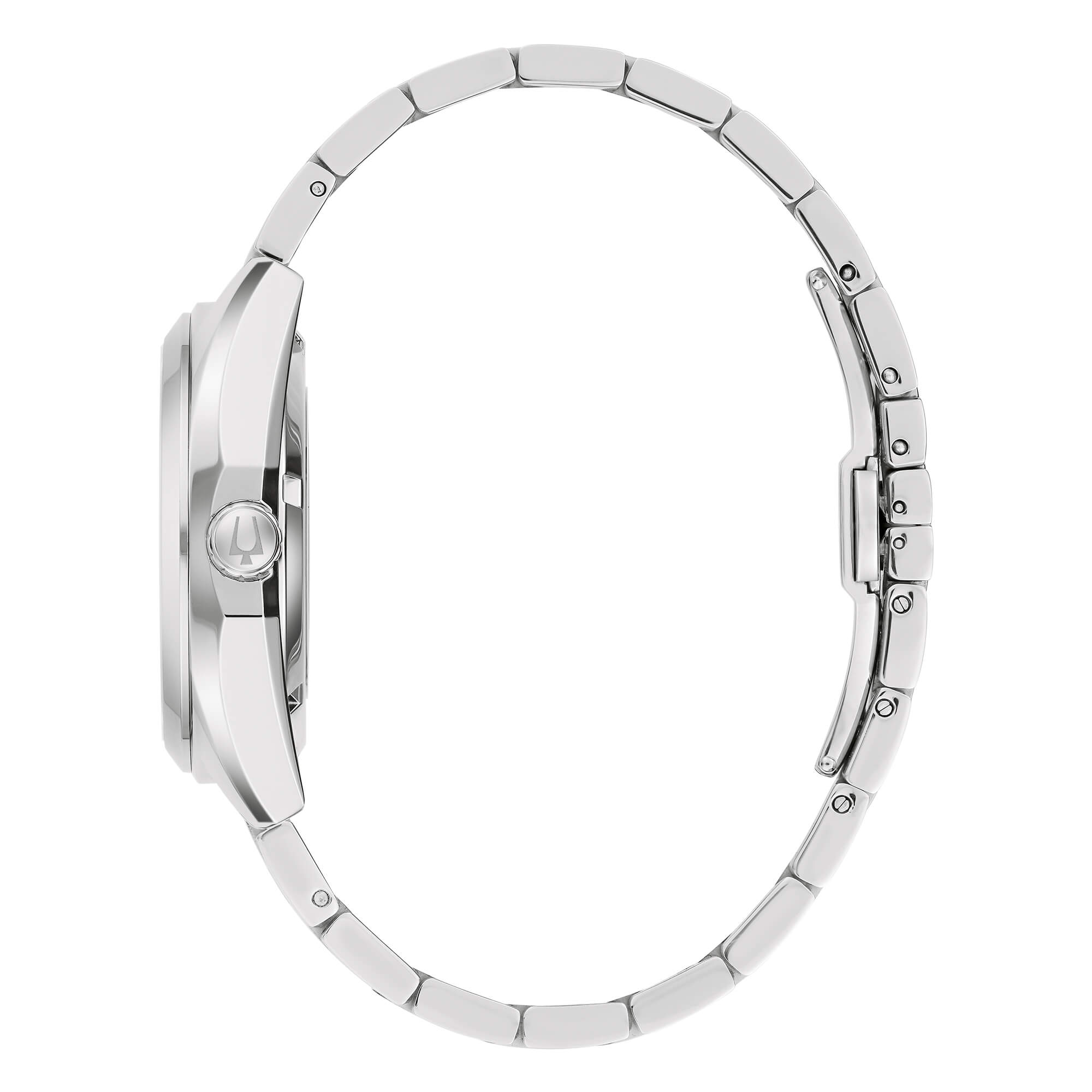 Orologio Uomo Bulova Acciaio Surveyor Automatico Marrone 96B470