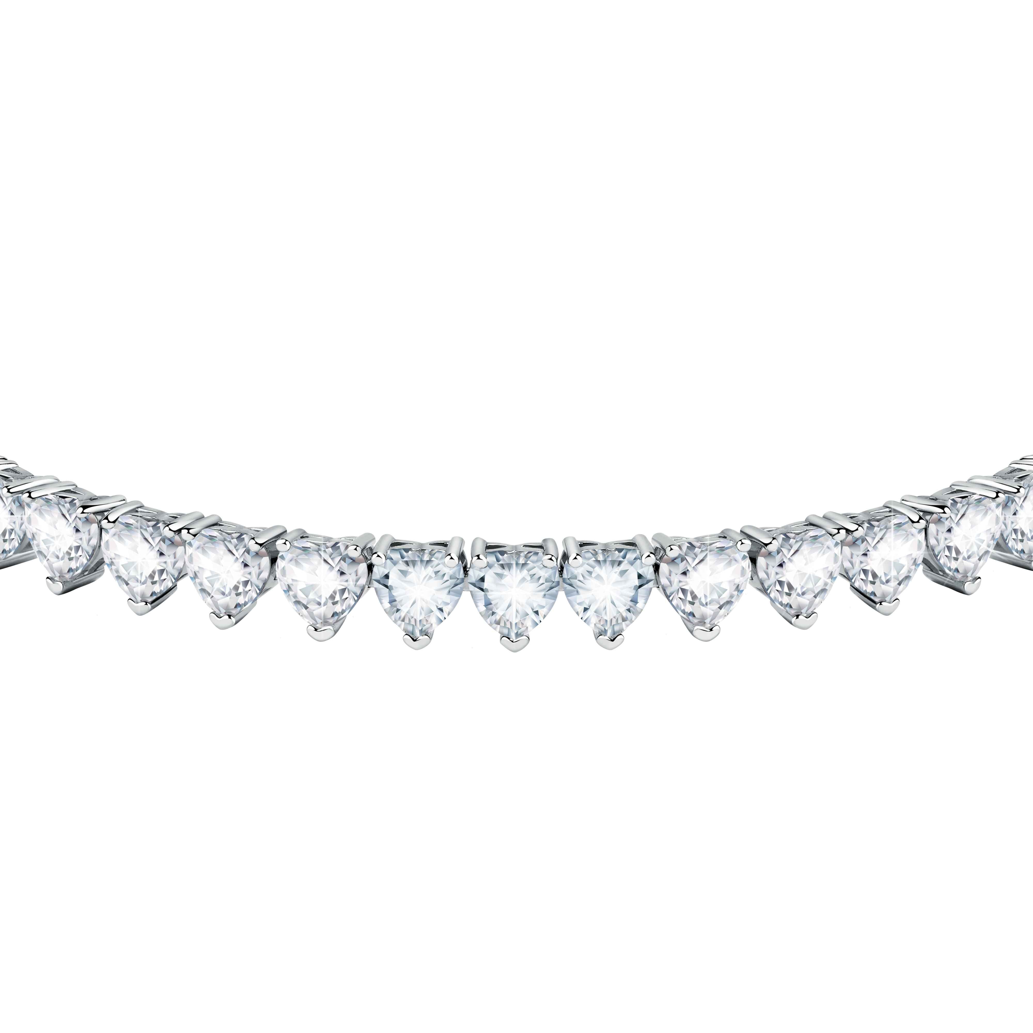 Bracciale Donna Chiara Ferragni Tennis Zirconi Bianchi a Cuore