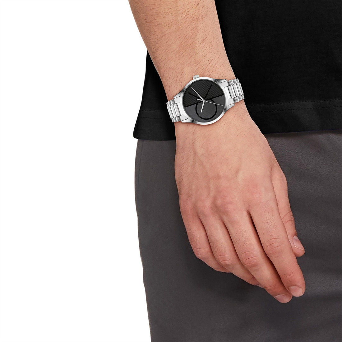 Orologio Uomo Calvin Klein Acciaio Quarzo Solo Tempo Cassa 40 mm CK25200163