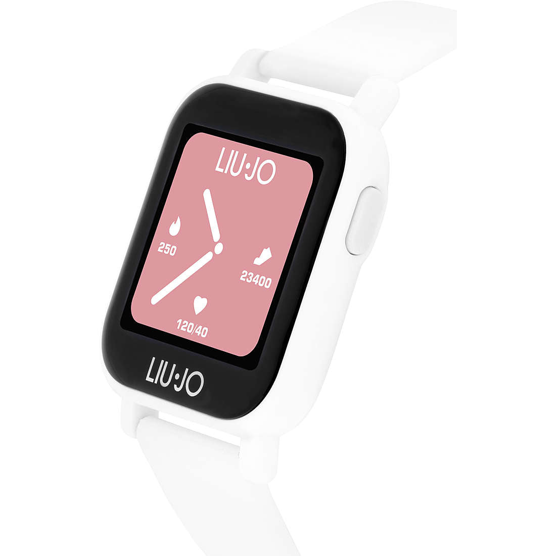 Orologio Liu Jo Donna Smartwatch Cinturino Cassa Gomma Bianco SWLJ025