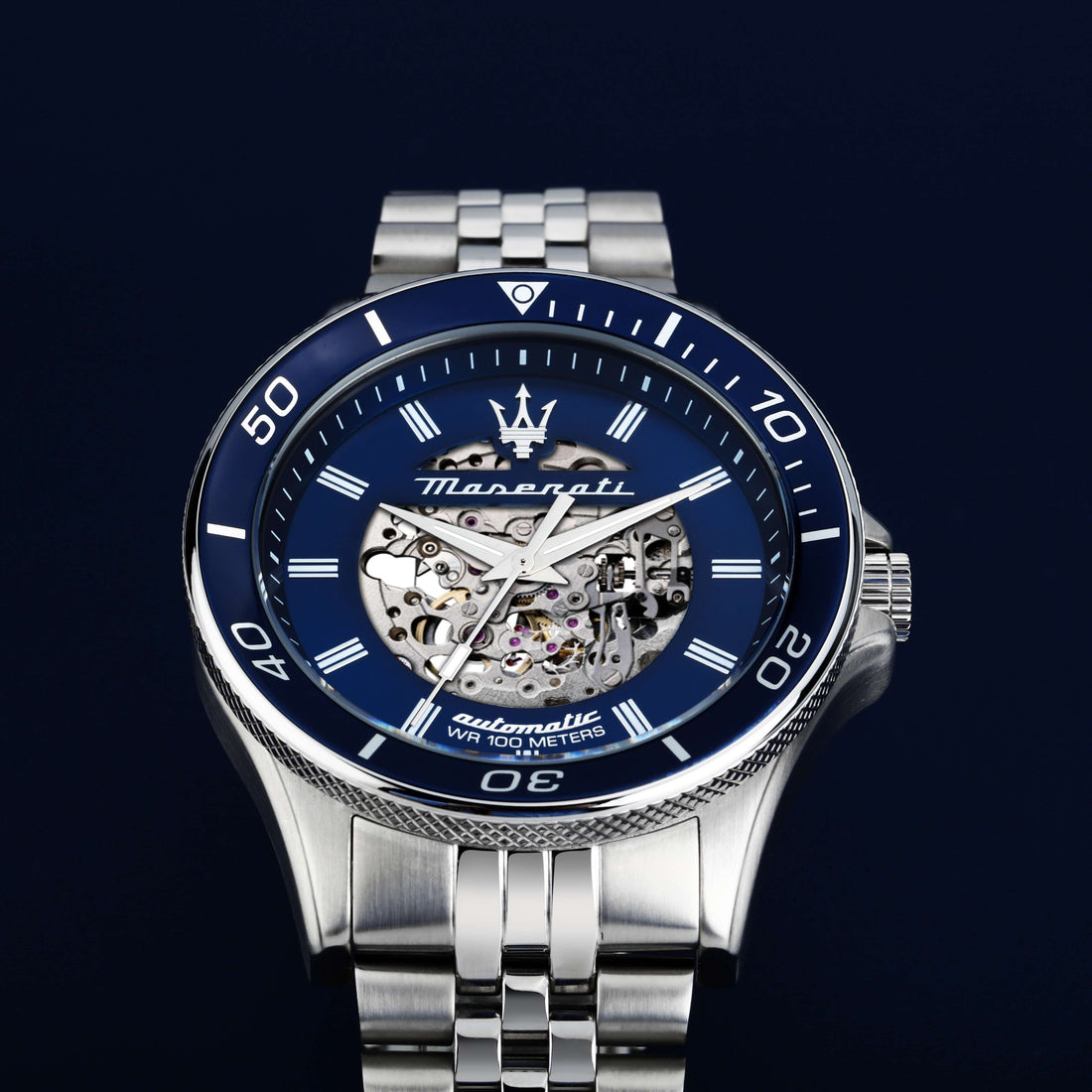 Orologio Uomo Acciaio Maserati sfida automatico  R8823140011
