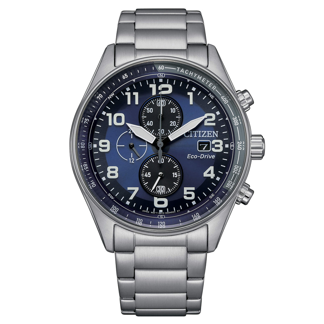 Orologio Uomo Citizen Eco Drive Cronografo Blu Urban OF Acciaio CA0770-72L