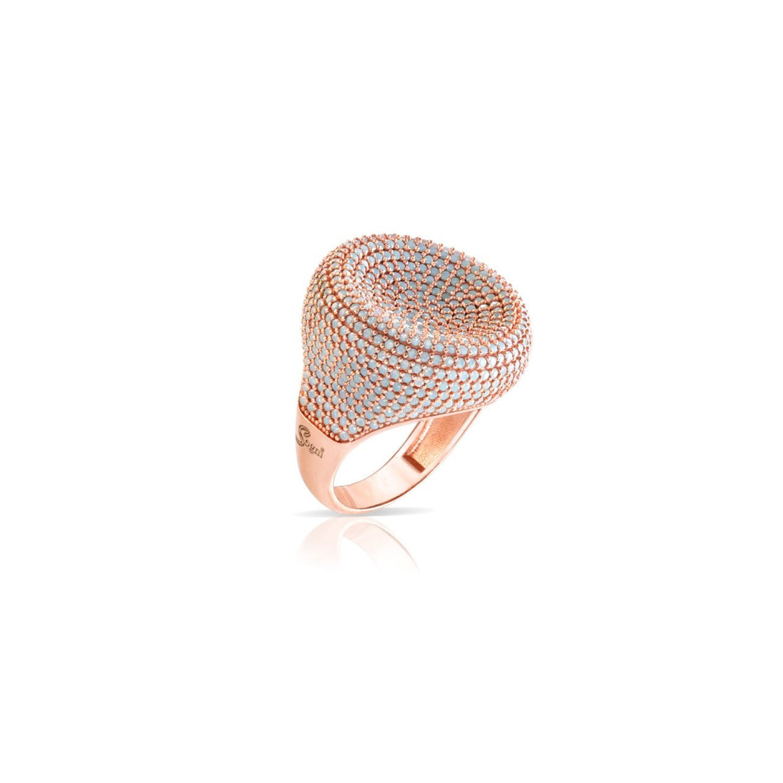 Anello Donna Sogni Argento 925 Opale Azzurro Misura 14 AN027ROA