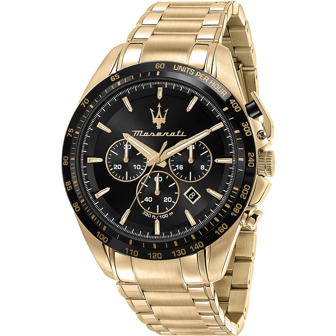 Orologio Uomo Acciaio Maserati traguardo Quarzo Cronografo R8873612041