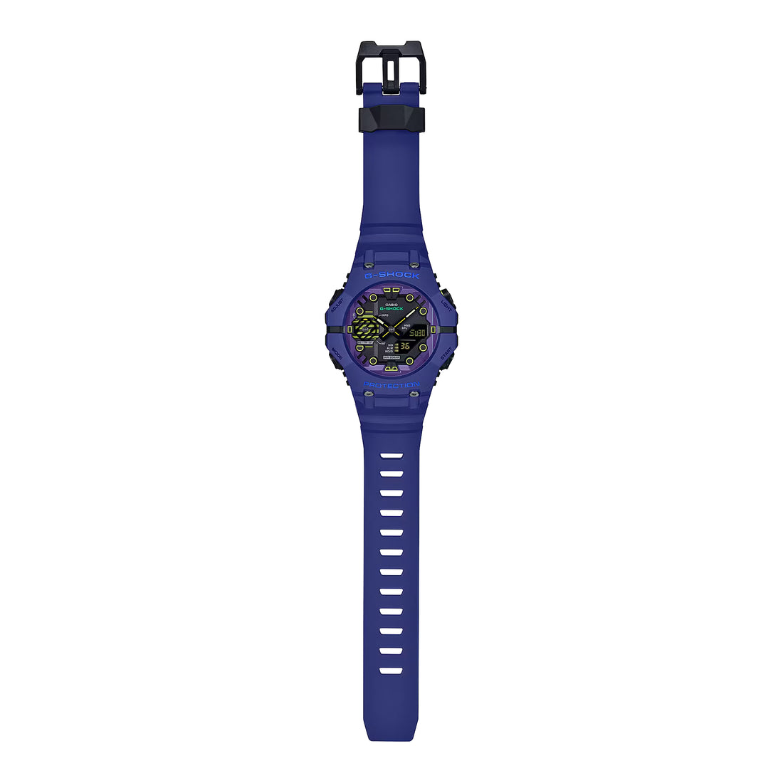 Orologio Uomo Casio G-SHOCK Quarzo Nero Fluorescente Viola GA-B001CBR-2AER