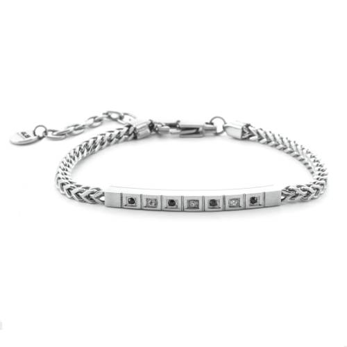 Bracciale Uomo 4US Cesare Paciotti Acciaio Targhetta 4UBR6989
