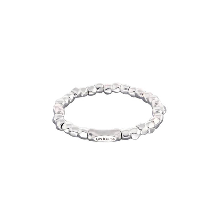 Bracciale Donna Uno De 50 Sfere Placcato Argento Elastico PUL2591MTL0000L