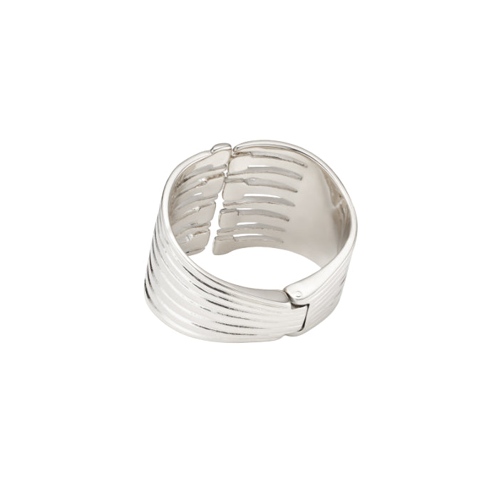 Bracciale Donna Uno De 50 Rigido Placcato Argento Teste Di Chiodo PUL2313MTL0000M