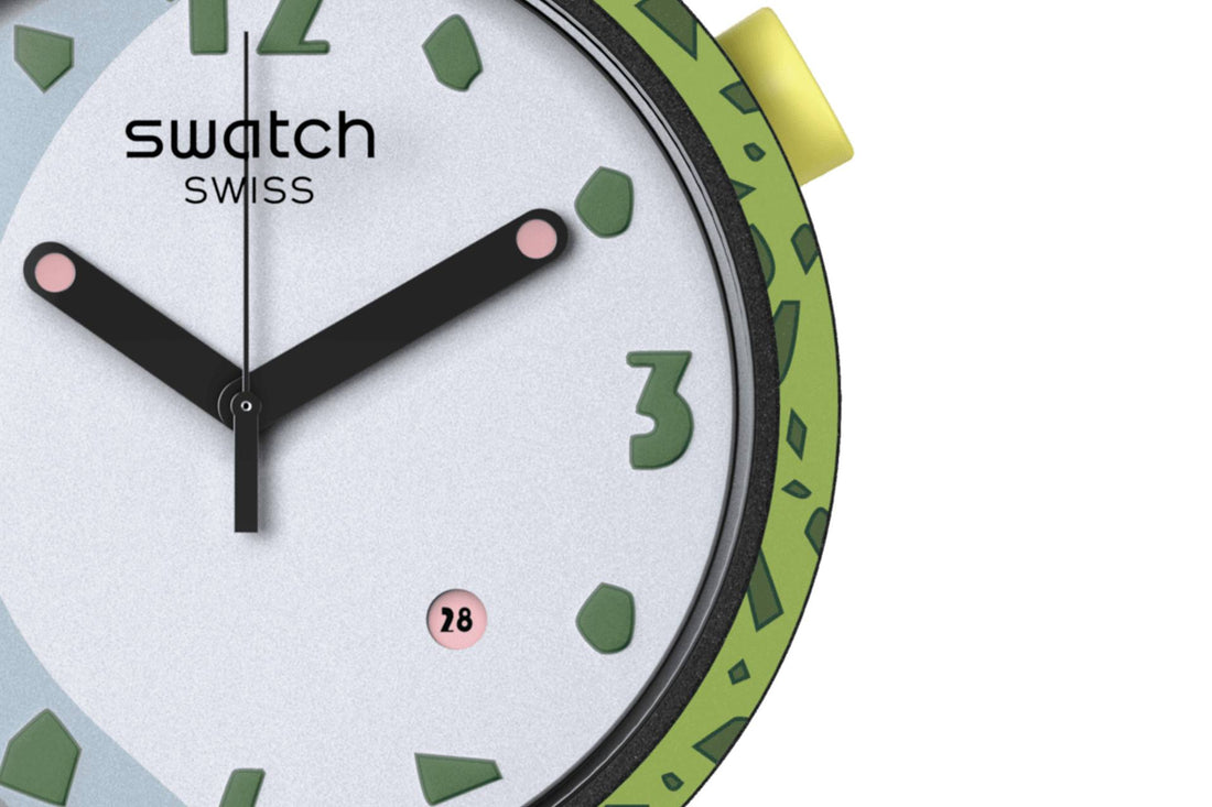 Orologio Uomo Swatch Bioceramica Dragonball Cell Quarzo Solo Tempo SB01Z401