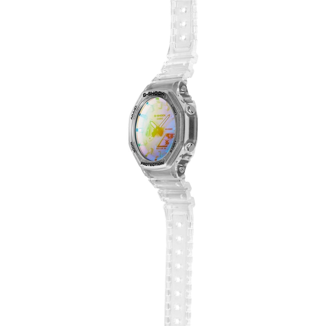 Orologio Uomo Casio G-Shock Multicolore Trasparente GA-2100SRS-7AER