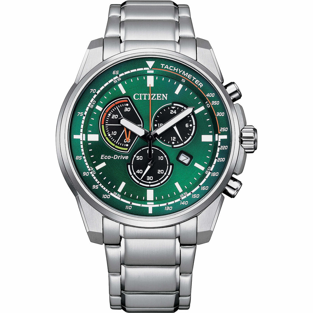 Orologio Uomo Acciaio Citizen Cronografo Active Eco Drive AT1190-87X