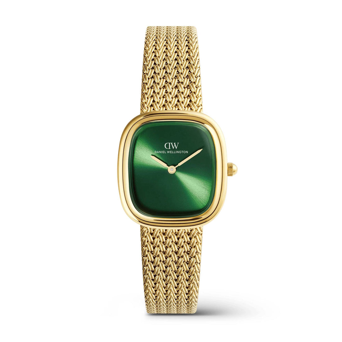 Orologio Donna Daniel Wellington Acciaio Dorato Verde Margot Braided DW00100967