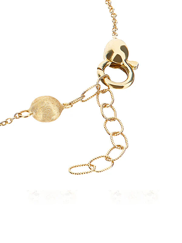 Bracciale Donna Nanis Oro Giallo 18 KT Catena Pepite Satinate BS34-583