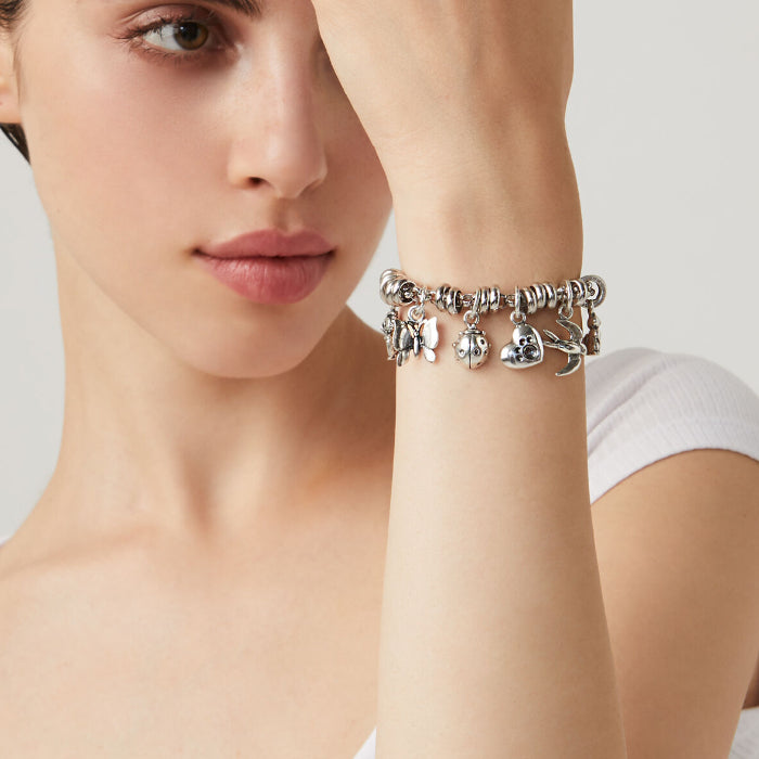 Charm Donna Giovanni Raspini Argento 925 Piccola Coccinella Porta Fortuna 06566