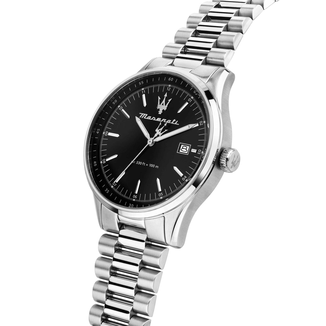 Orologio Uomo Maserati Acciaio Maglia President Nero Data R8853124003