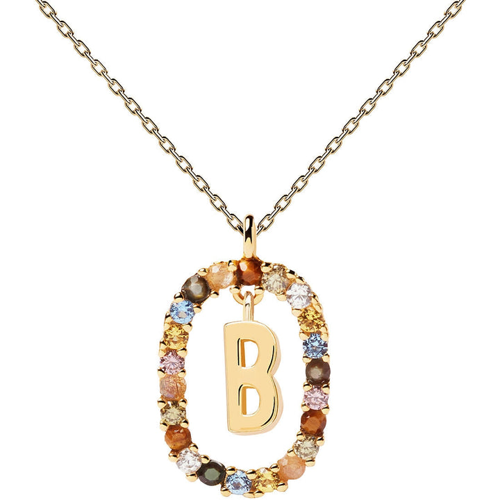 Collana Donna P D Paola arg 925 iniziale B