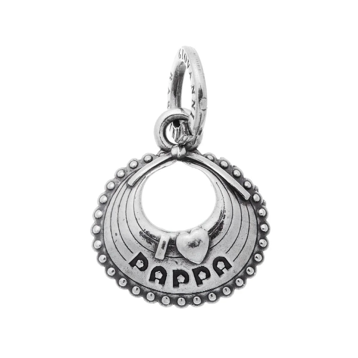 Charm Unisex Giovanni Raspini Argento 925 Bavetta Pappa Bebè 09995