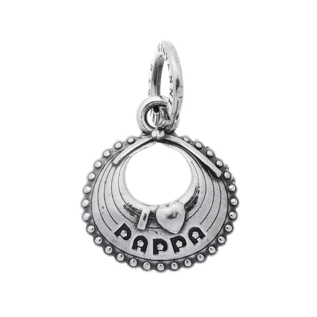 Charm Unisex Giovanni Raspini Argento 925 Bavetta Pappa Bebè 09995