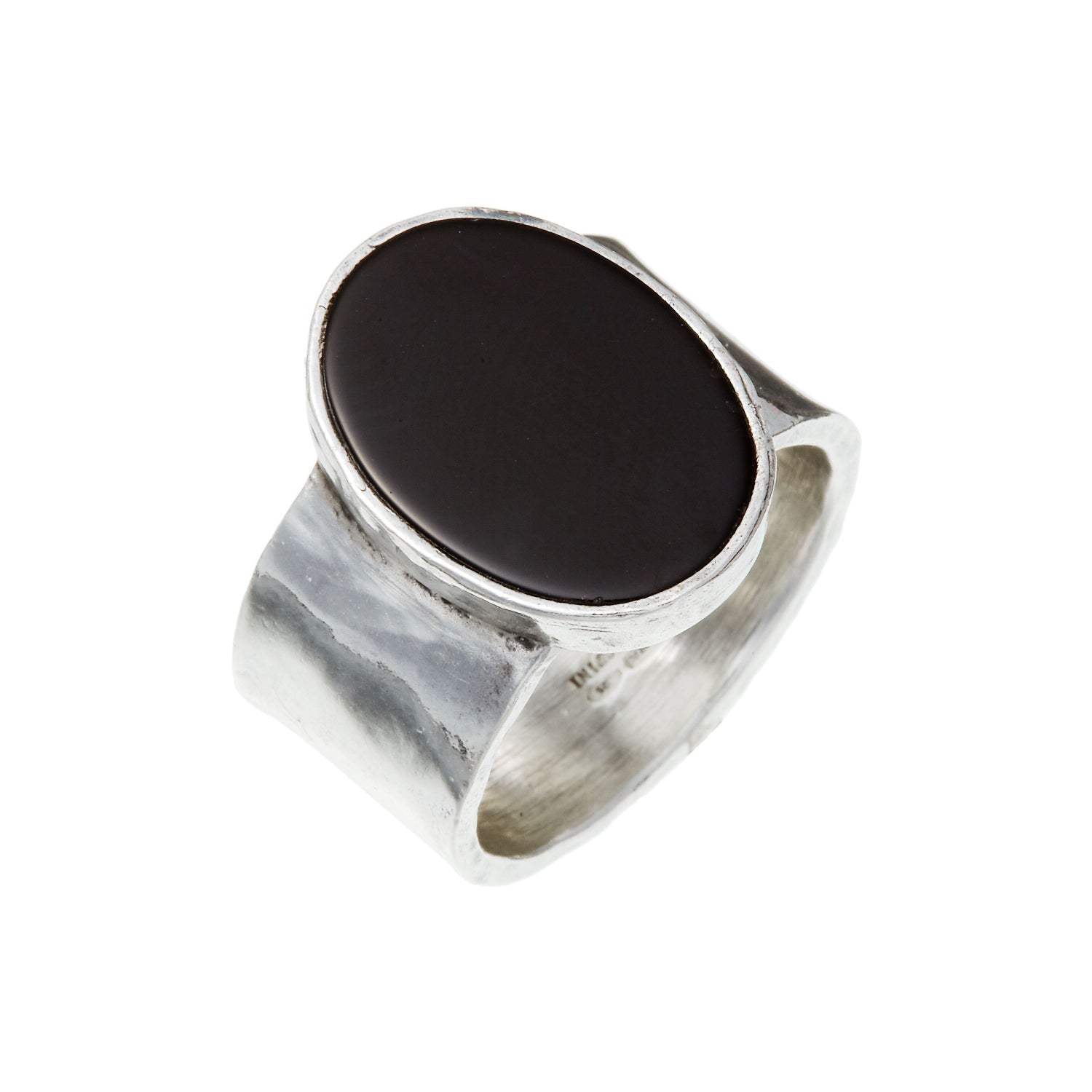 Anello Uomo Giovanni Raspini Argento 925 Jack onice 10367/18