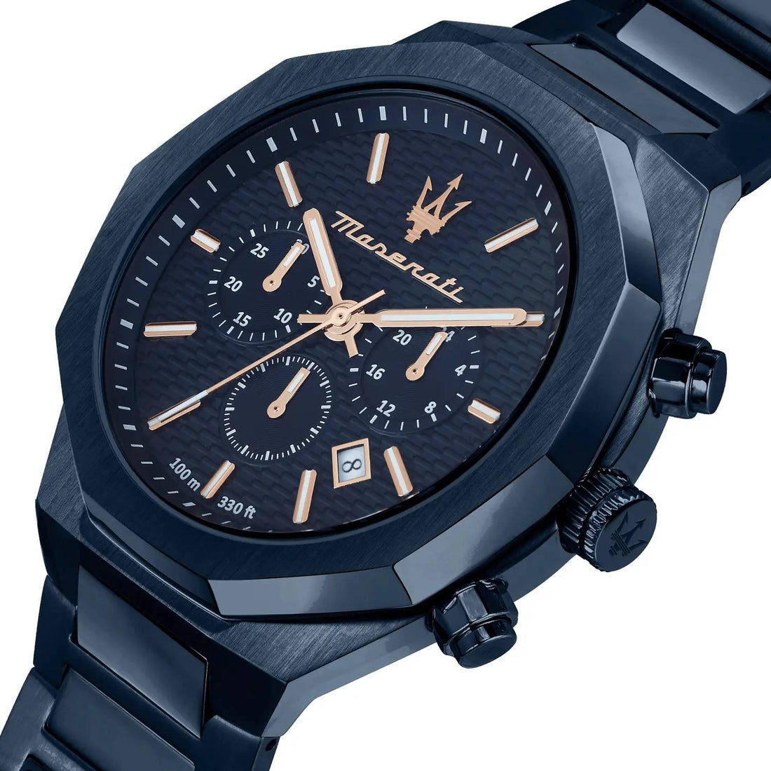 Orologio Uomo Maserati Quarzo Cronografo Acciaio Blu R8873642008