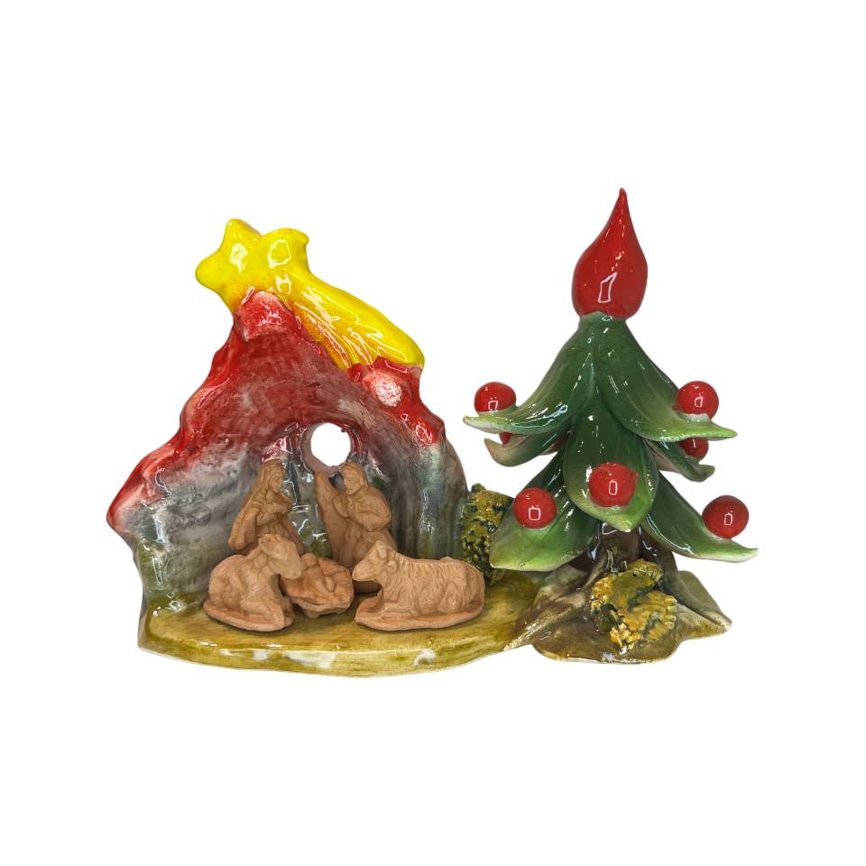 Presepe Capodimonte 15x10cm CAP45