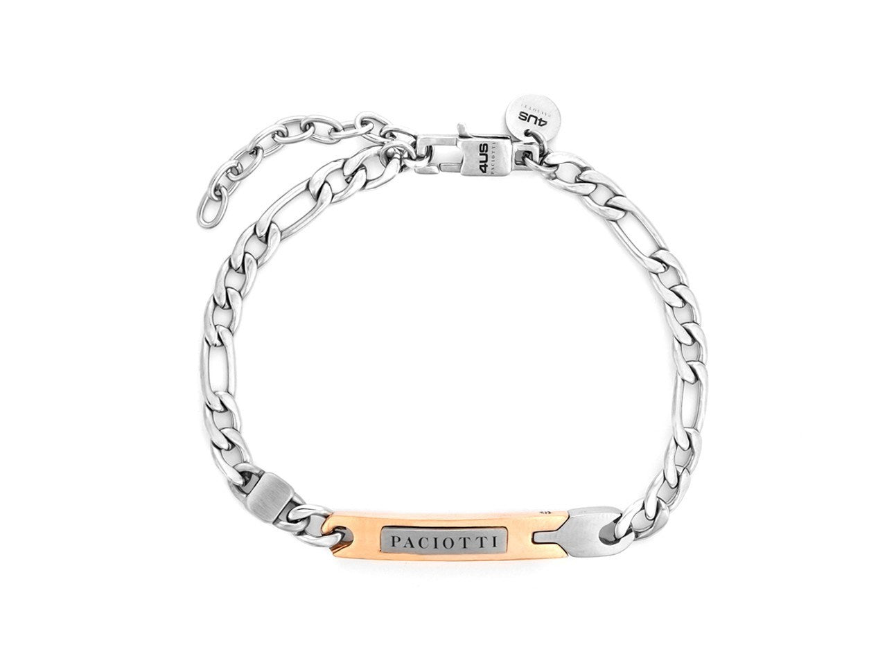Bracciale Uomo 4US Cesare Paciotti Acciaio Targhetta 4UBR8067
