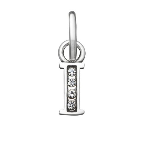 Charm Donna Giovanni Raspini Argento 925 Mini Lettera I Crystal 12147