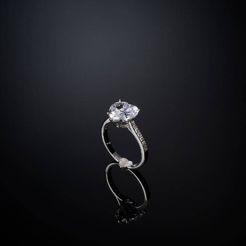 Anello Donna Chiara Ferragni con Zirconi Bianchi  A Forma Di Cuore J19AUV32018