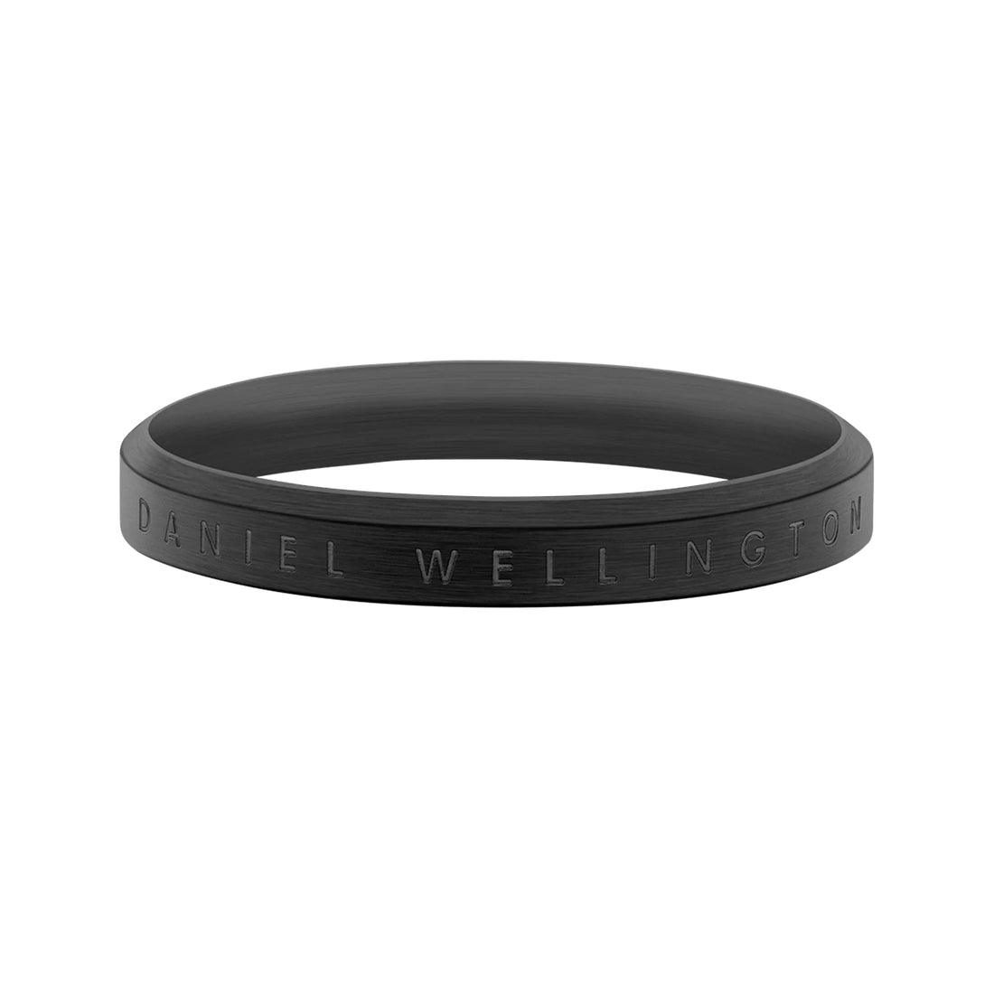 Anello Uomo Daniel Wellington Acciaio Nero Satinato Misura 24 DW00400366
