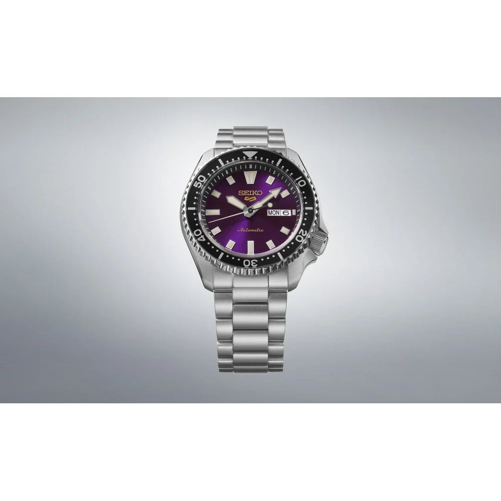 Orologio Uomo Seiko 5 Edizione Limitata Automatico SKX 145° Viola HDB003K1