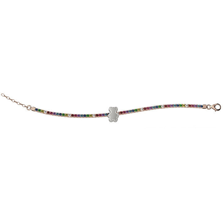Bracciale Bambino Nanàn Argento 925 Zircone Multicolor NAN0102