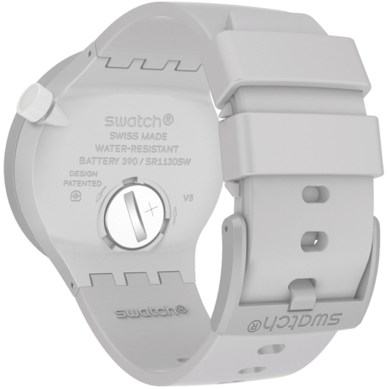 Orologio Uomo Swatch Big Bold Quarzo Cronografo Grigio SB03M100