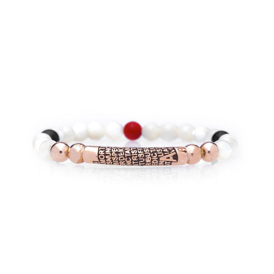 Bracciale Perle Precem Pater Argento 925 AGI251/B-RB-B