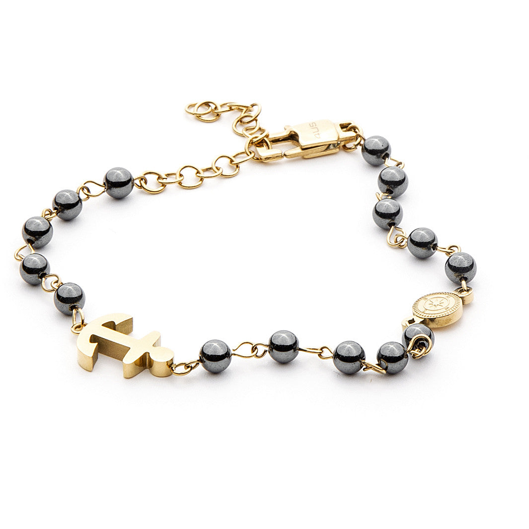 Bracciale Uomo 4US Cesare Paciotti Acciaio Dorato 4UBR4462