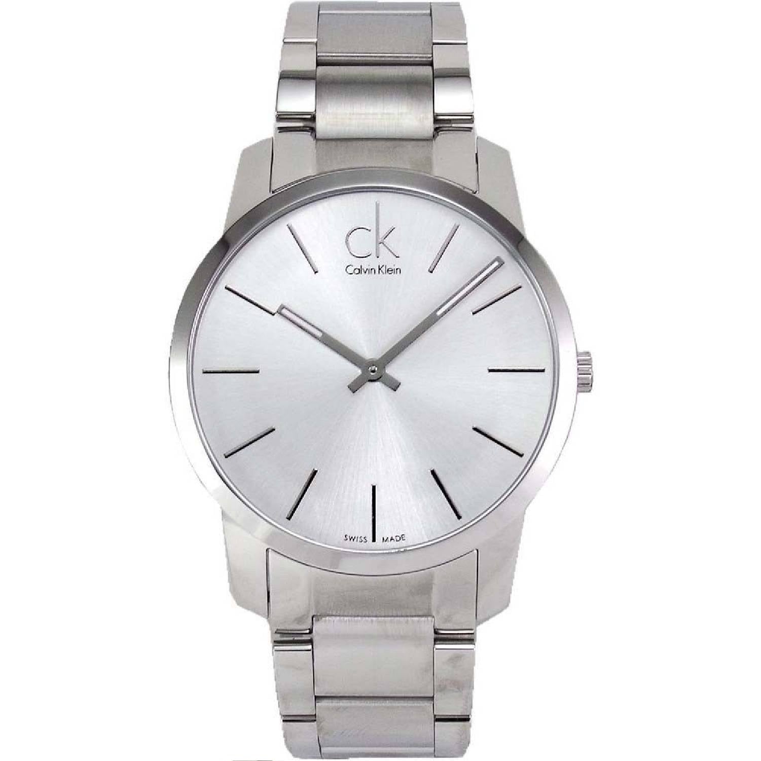 Orologio Uomo Acciaio Calvin Klein Solo Tempo Quarzo Swiss Made K2G21126