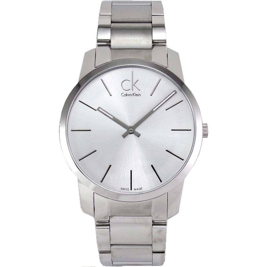 Orologio Uomo Acciaio Calvin Klein Solo Tempo Quarzo Swiss Made K2G21126