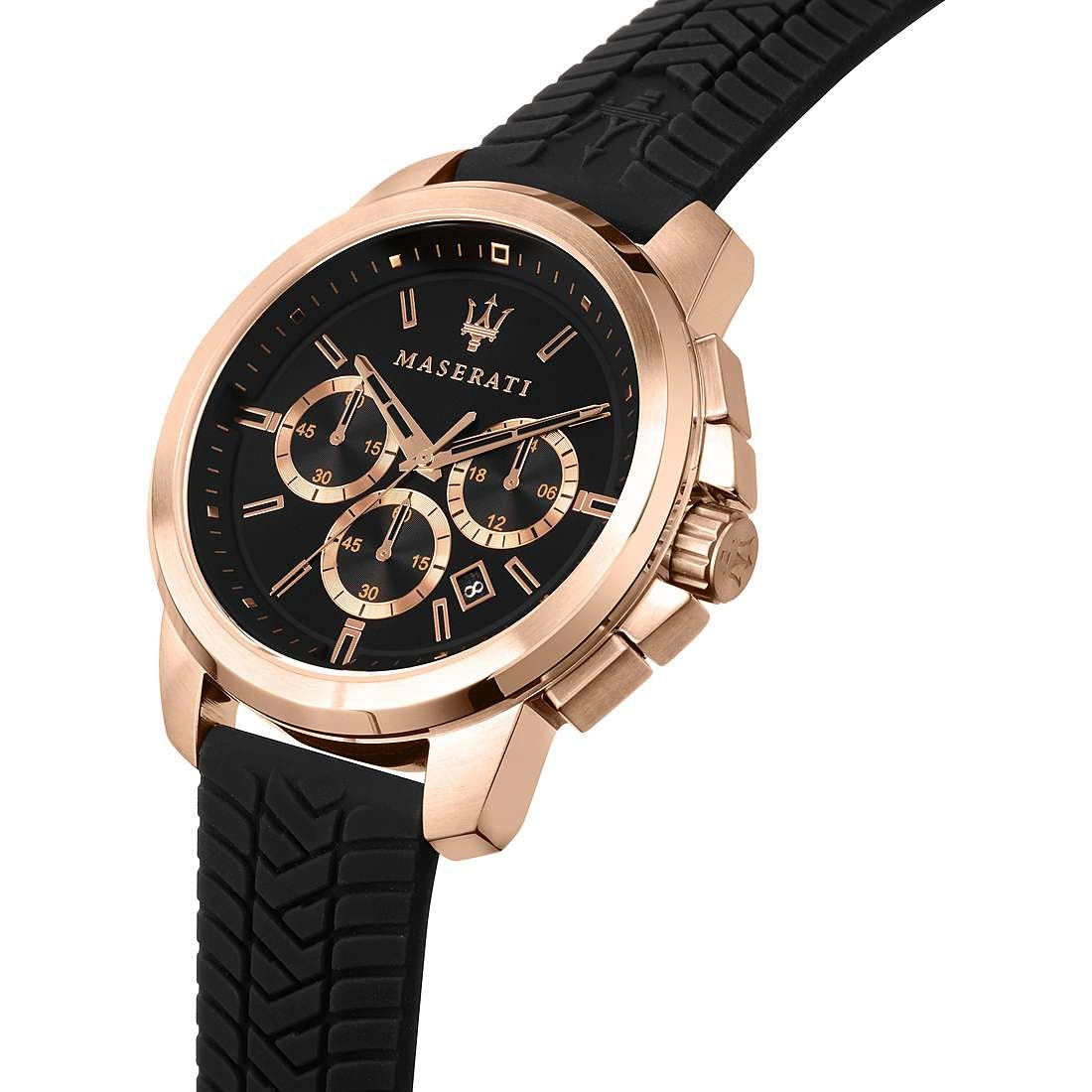 Orologio Uomo Acciaio Maserati Successo Cronografo Quarzo  R8871621012