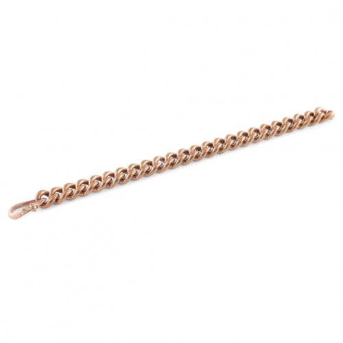 Bracciale Donna Unoaerre Bronzo Rosato Maglia Groumette Liscia 484622