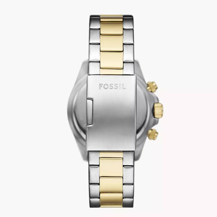 Orologio Uomo Acciaio Fossil Autocross Cronografo Quarzo Oro FS6126